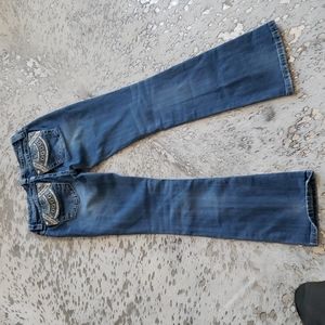 Miss Me Signature Boot Cut Jeans Embellished Studded Sz27